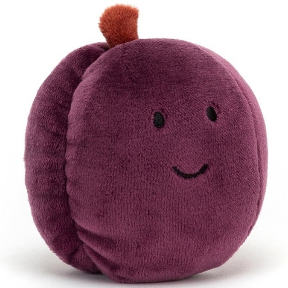 Jellycat Other - Jellycat Fabulous Fruit Plum Soft & Plus 2x3" NWT
